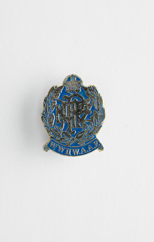 WWII WAAF badge - Te Awamutu Museum