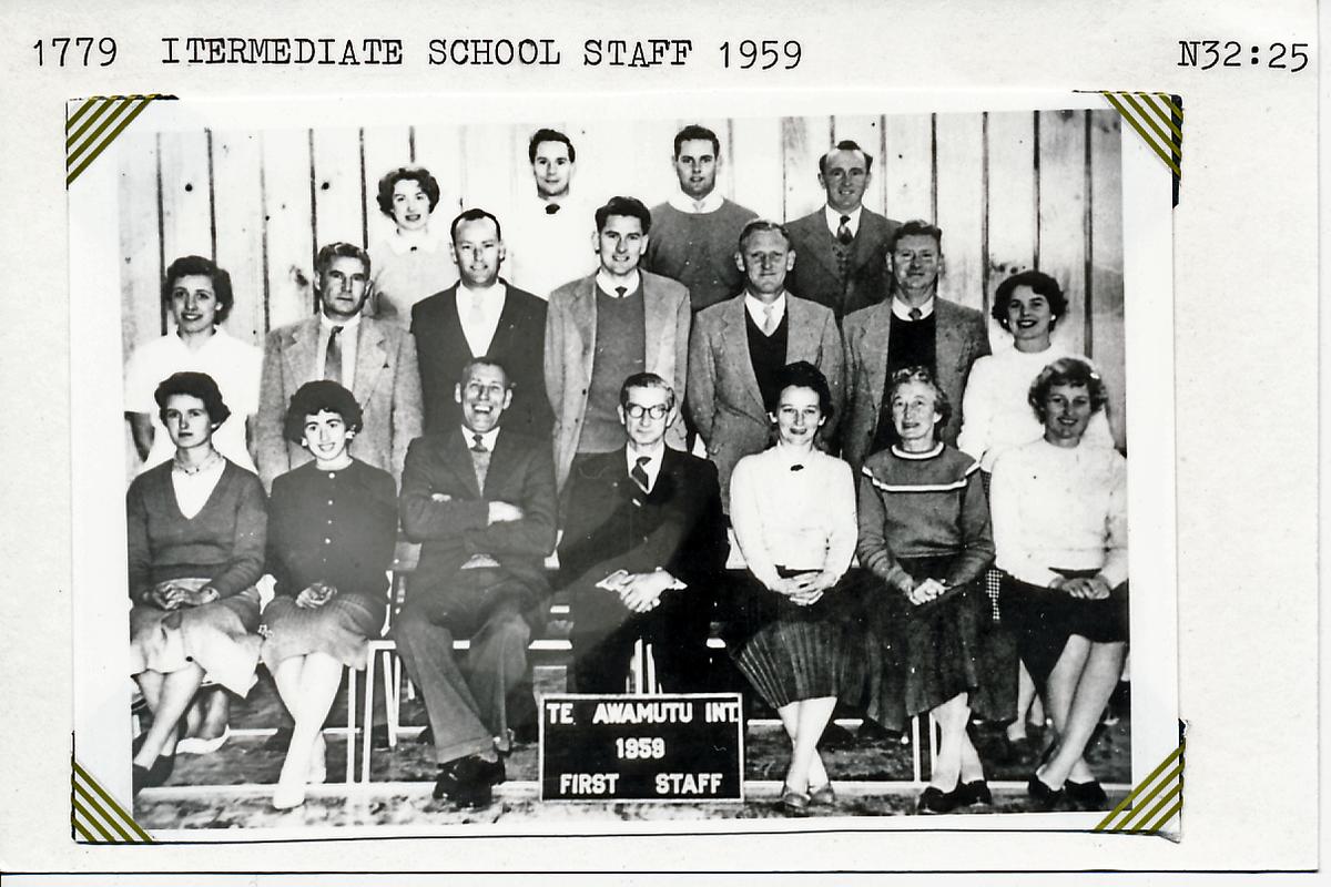 Te Awamutu Intermediate School Staff Te Awamutu Museum